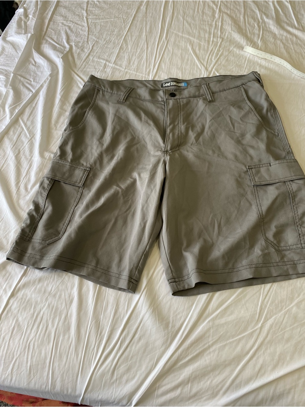Lee Men's dungarees Shorts in Olive Drab